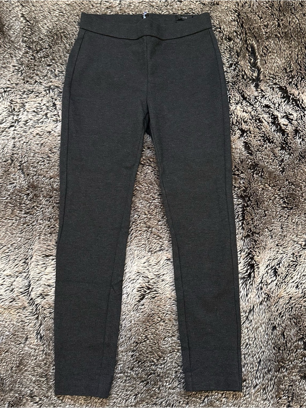 J.Crew Dark Grey Slim Knit Pants